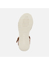 Geox Braune Geox Eolie Damensandalen
