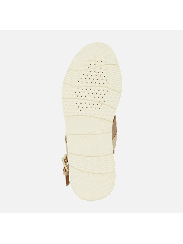 Geox Beige Damensandalen Geox Dandra