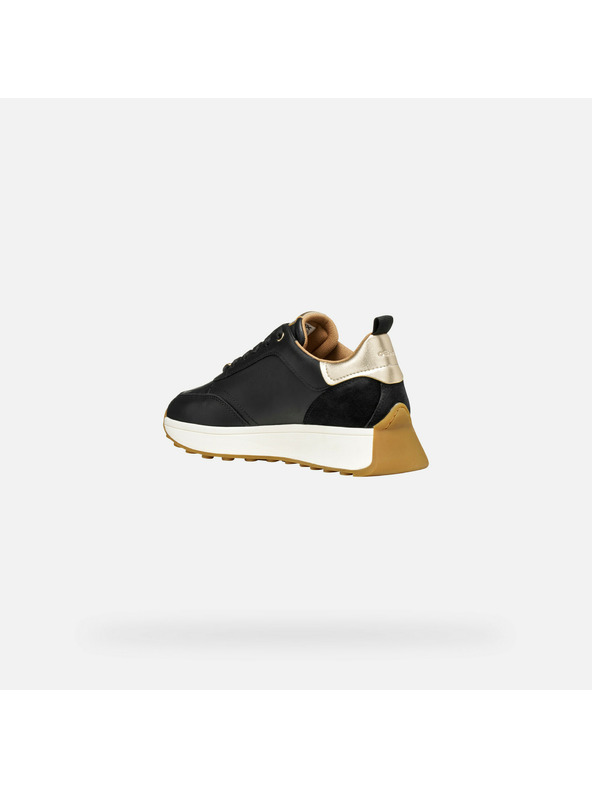 Geox Schwarz Damen Geox Amabel Turnschuhe