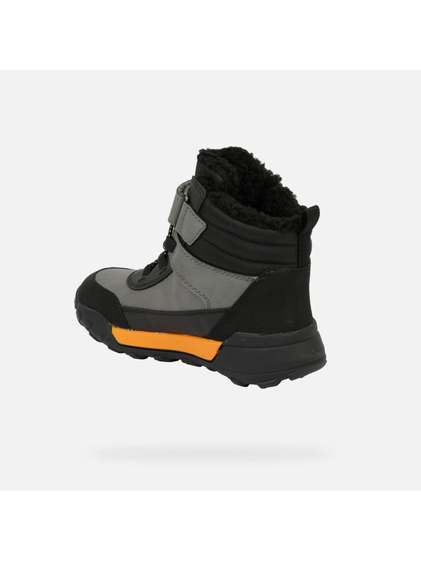 Geox Schwarz Jungen Winterschuhe Geox Trekkyup B Abx