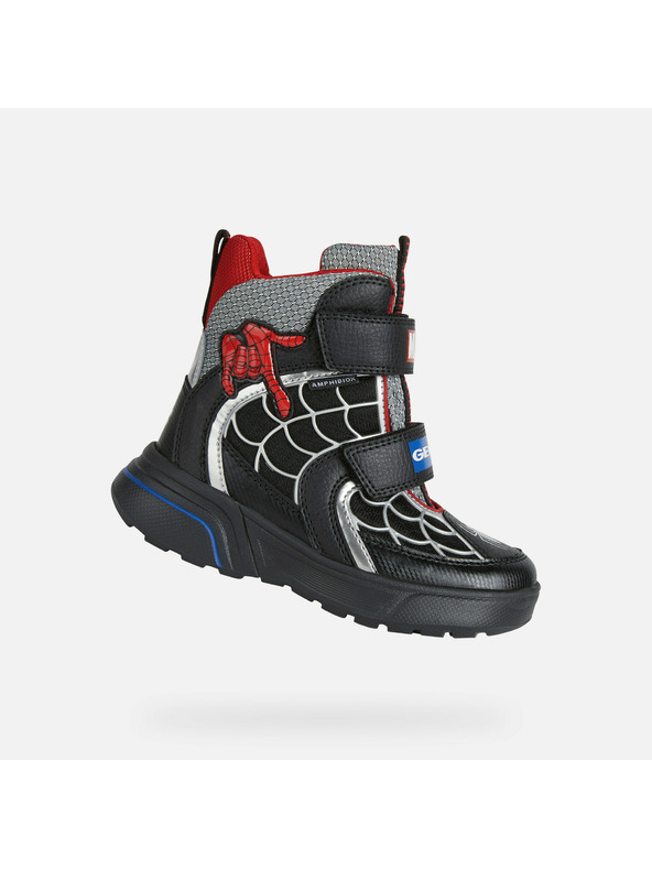 Geox Black Boys Ankle Shoes Geox Sveggen B Abx