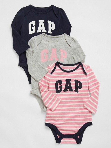 GAP Baby Body GAP Logo, 3 Stück