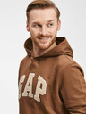GAP Sweatjacke mit GAP Logo und Kapuze