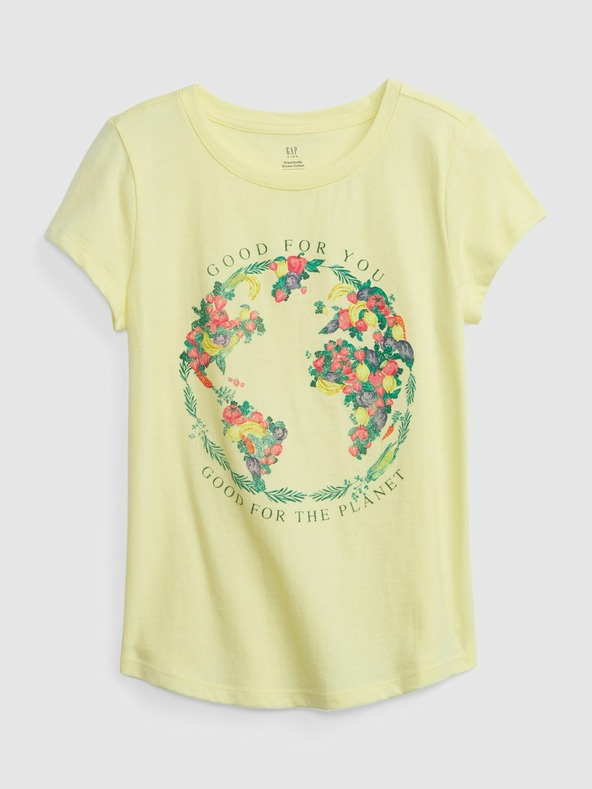 GAP Kinder T-Shirt aus Bio Baumwolle GAP