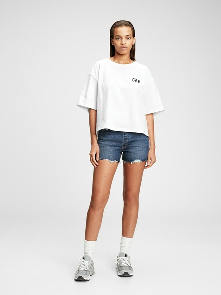 GAP T-Shirt GAP Logo Boxy Step Hem