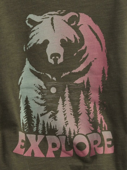 GAP Kinder T-Shirt mit Bär GAP