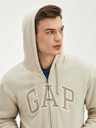 GAP Sherpa Sweatjacke mit Logo GAP