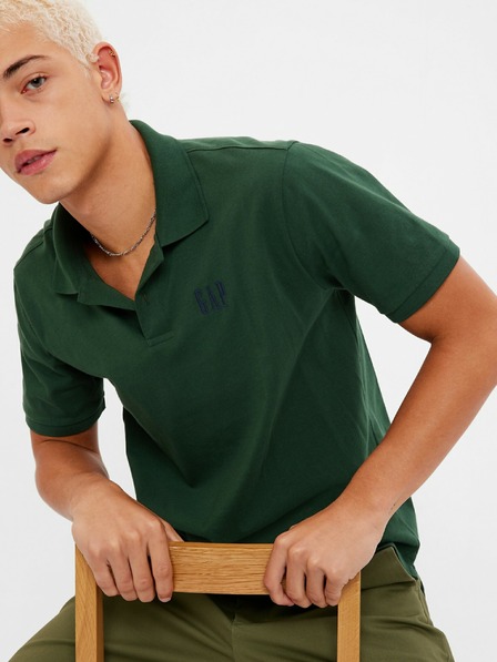 GAP Poloshirt Logo jersey organic GAP