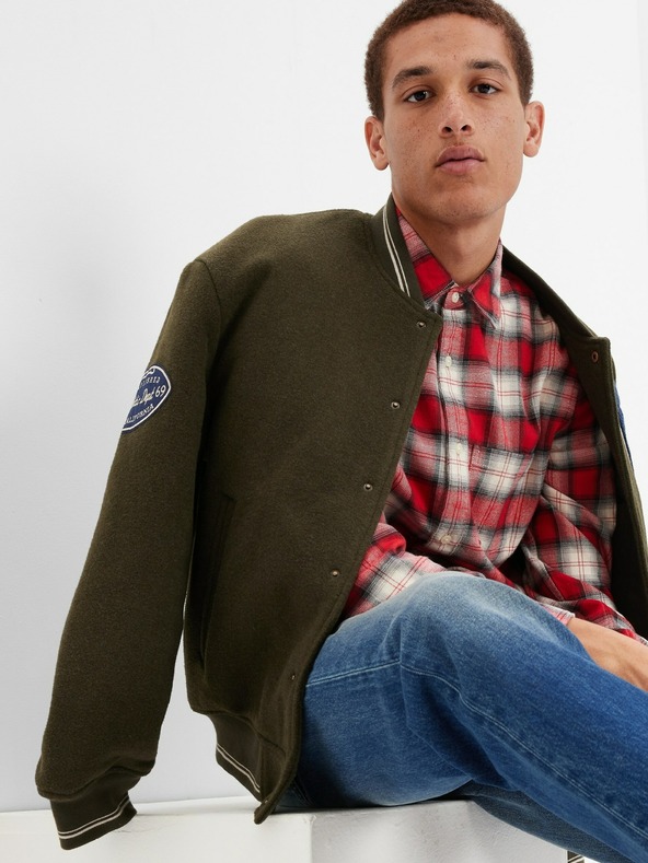 GAP Kariertes Flanellhemd Organic GAP