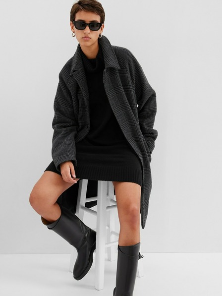 GAP Gestricktes Minikleid mit Rollkragen GAP