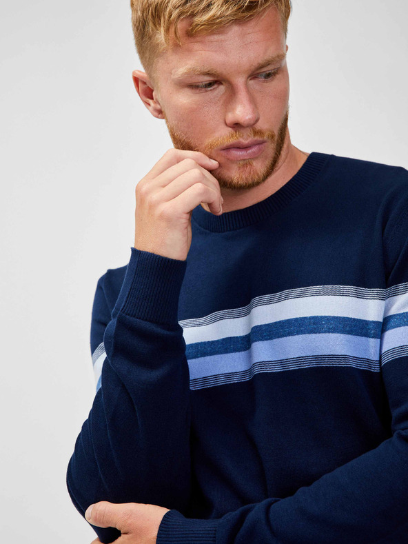 GAP Gestreifter Baumwollpullover GAP