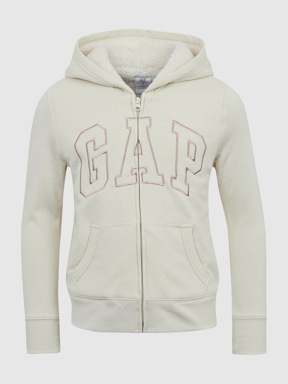 GAP Isoliertes Kinder-Sweatjacke mit Logo GAP