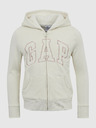 GAP Isoliertes Kinder-Sweatjacke mit Logo GAP