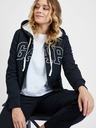 GAP Damen-Sweatjacke Logo Sherpa gefüttert GAP