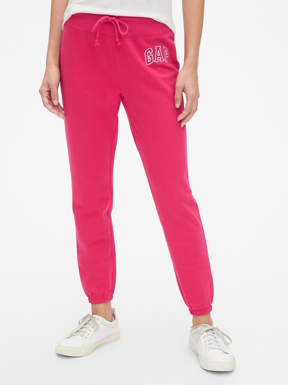 GAP Sweatpants mit Fleece und Logo GAP