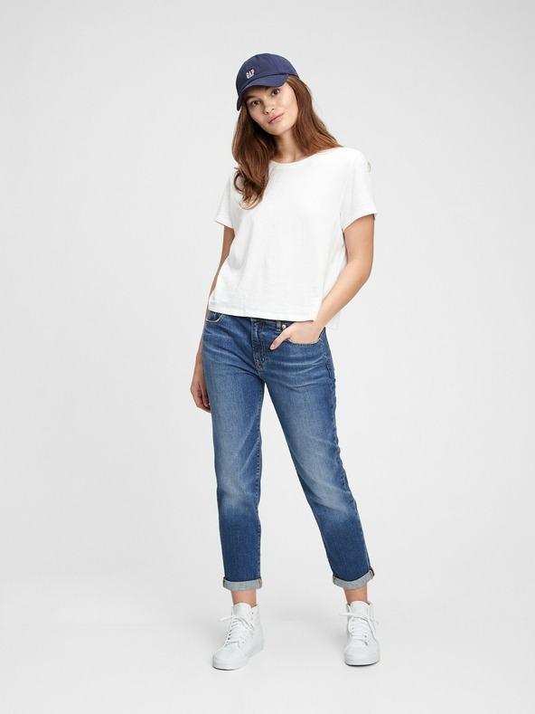 GAP Girlfriend Mid Rise Jeans GAP