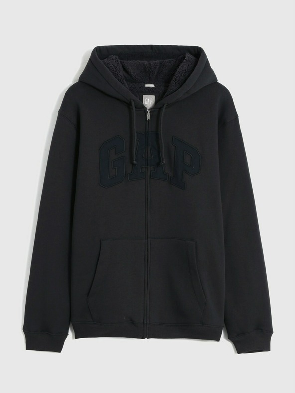 GAP Vintage Soft Hoodie Sherpa Logo GAP