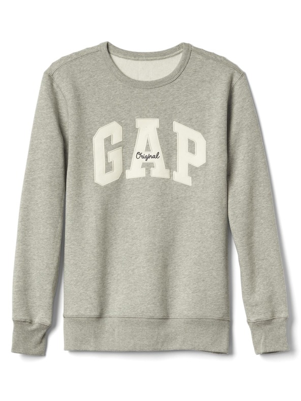 GAP Herren Sweatshirt mit Logo und Fleece GAP