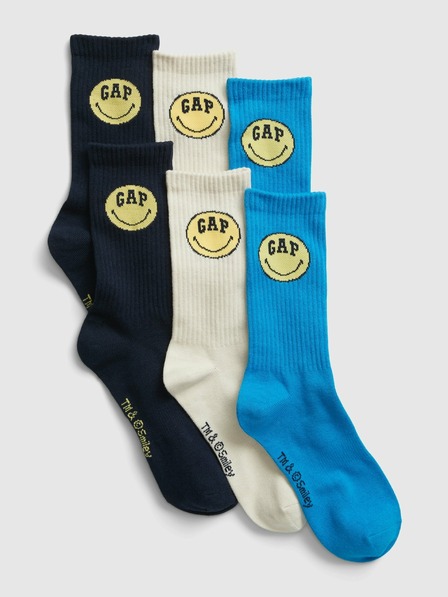 GAP Socken Gap × SmileyWorld®, 3 Paar GAP