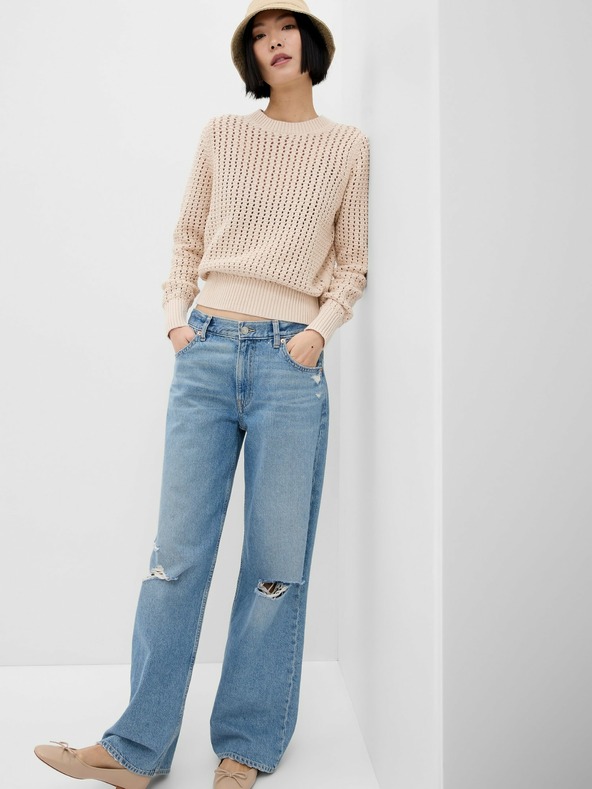 GAP Gehäkelter Strickpullover GAP