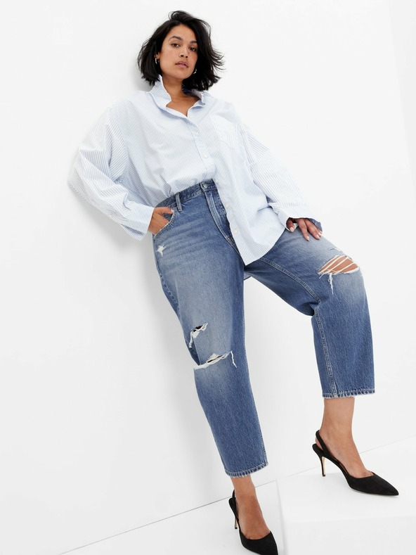 GAP Barrel High Rise Barrel-Jeans GAP