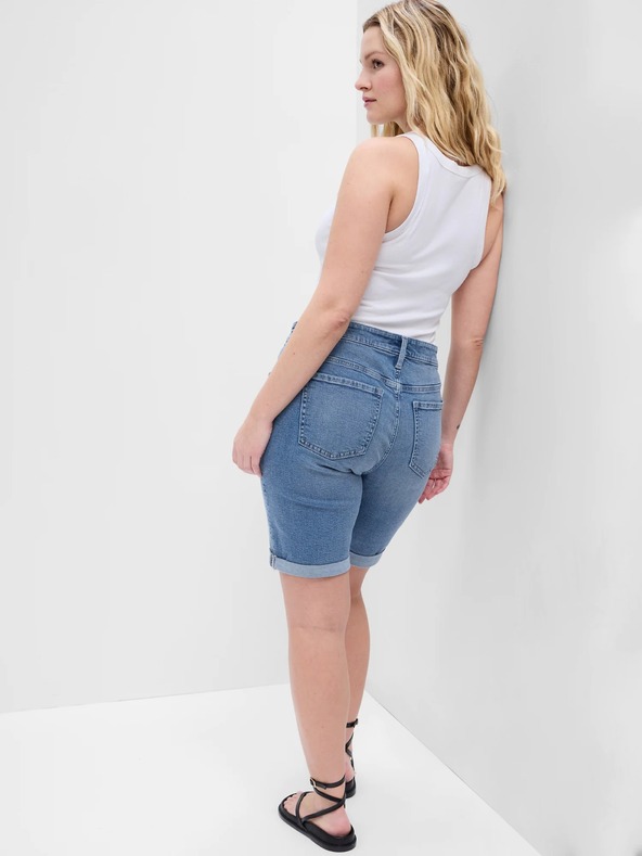 GAP Mid Rise Denim Shorts GAP