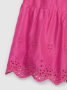 GAP Baby Kleid mit Lochstickerei GAP