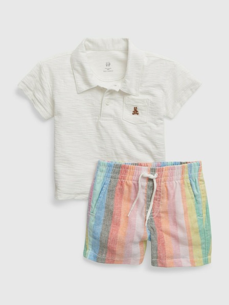 GAP Baby Set Poloshirt und Shorts GAP