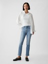 GAP Slim Mid Rise Split-Hem Vintage-Jeans GAP