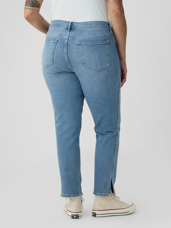 GAP Slim Mid Rise Split-Hem Vintage-Jeans GAP
