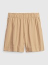 GAP Leinen Shorts mit elastischem Bund GAP