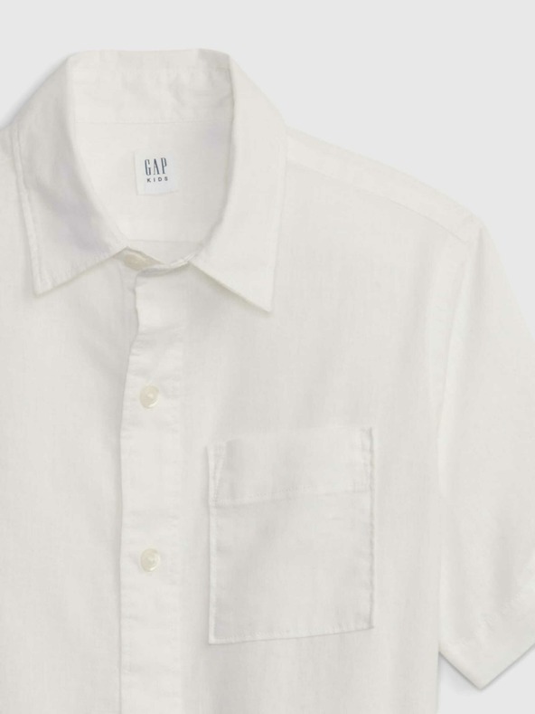 GAP Kinderhemd aus Leinen Oxford GAP