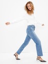 GAP Straight High Rise Destructed '90s Original-Jeans GAP