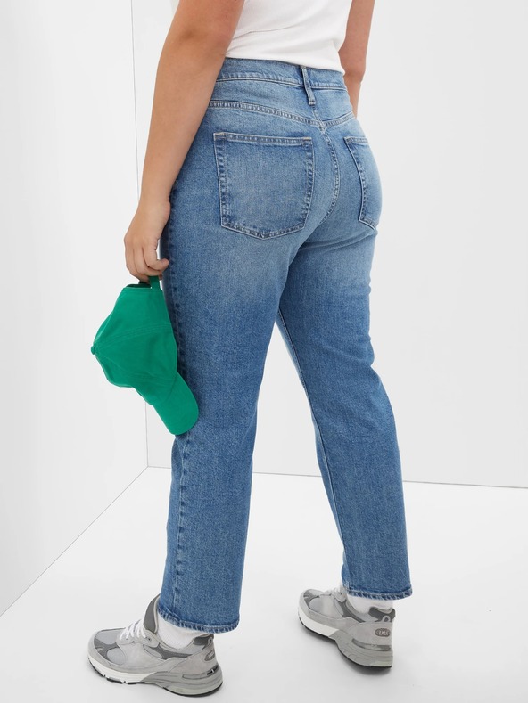GAP Straight High Rise Destructed '90s Original-Jeans GAP