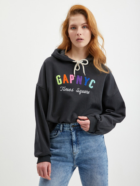 GAP Sweatshirt mit Logo und Fleece GAP