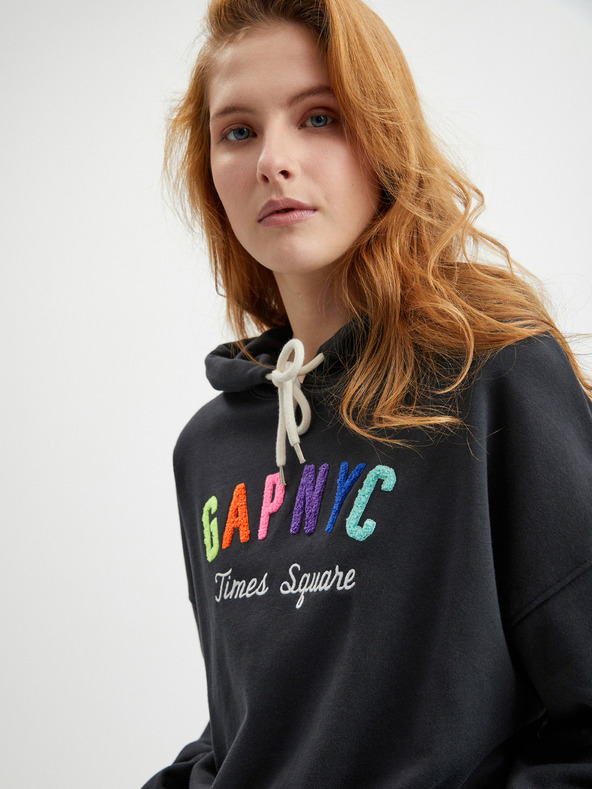 GAP Sweatshirt mit Logo und Fleece GAP