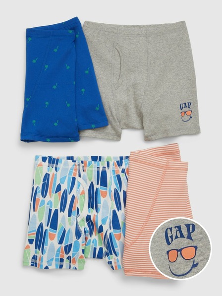 GAP 4er-Pack Kinder Boxershorts GAP