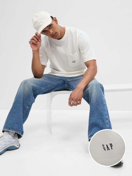 GAP Oversize-T-Shirt aus Pique GAP