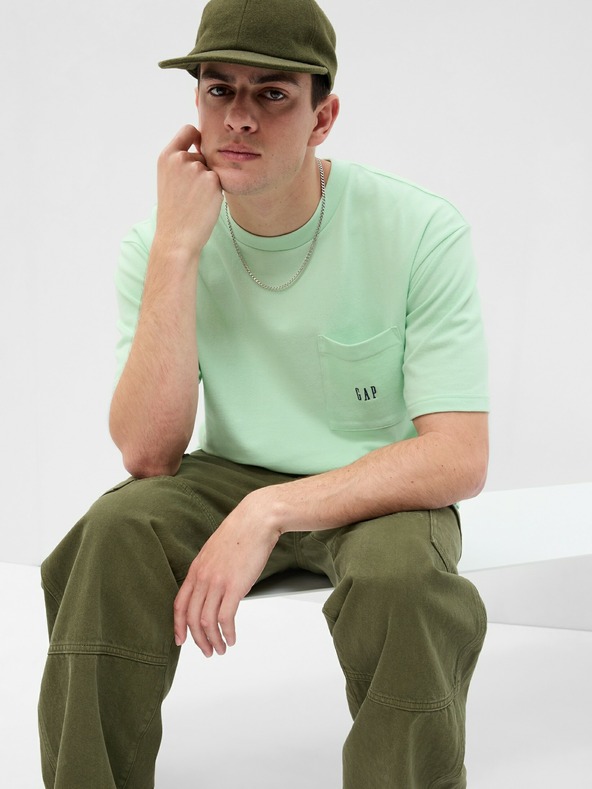 GAP Oversize-T-Shirt aus Pique GAP