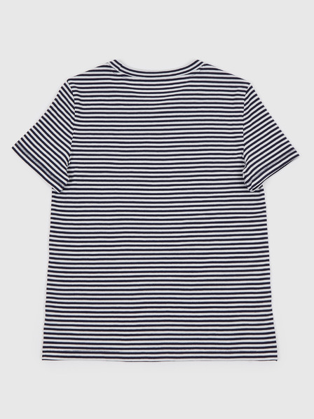 GAP Gestreiftes T-Shirt mit Logo GAP