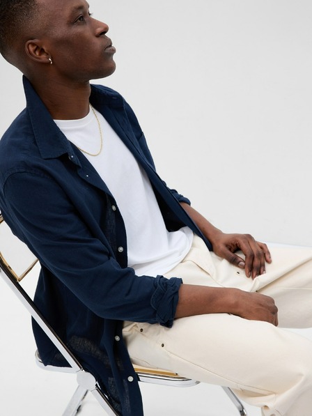 GAP Leinenhemd mit langen Ärmeln GAP