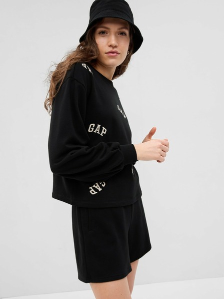 GAP Kapuzenpulli Crop mit Logo GAP