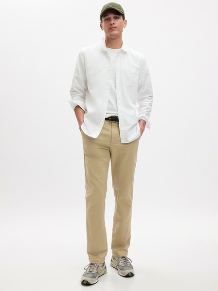 GAP Hose modern khaki in straight fit GapFlex GAP