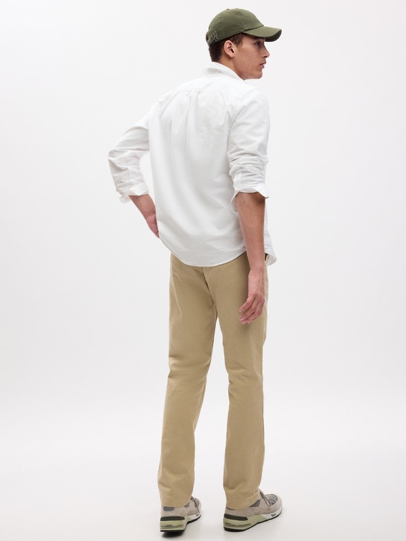 GAP Hose modern khaki in straight fit GapFlex GAP