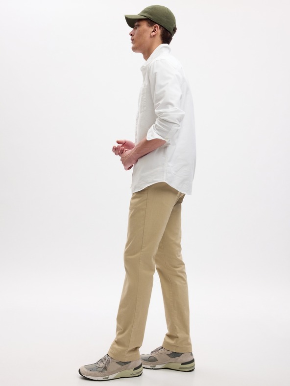 GAP Hose modern khaki in straight fit GapFlex GAP