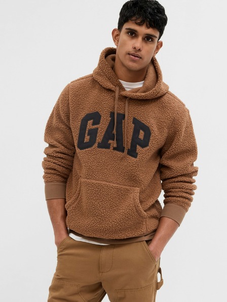 GAP Plüsch-Sweatshirt mit GAP-Logo