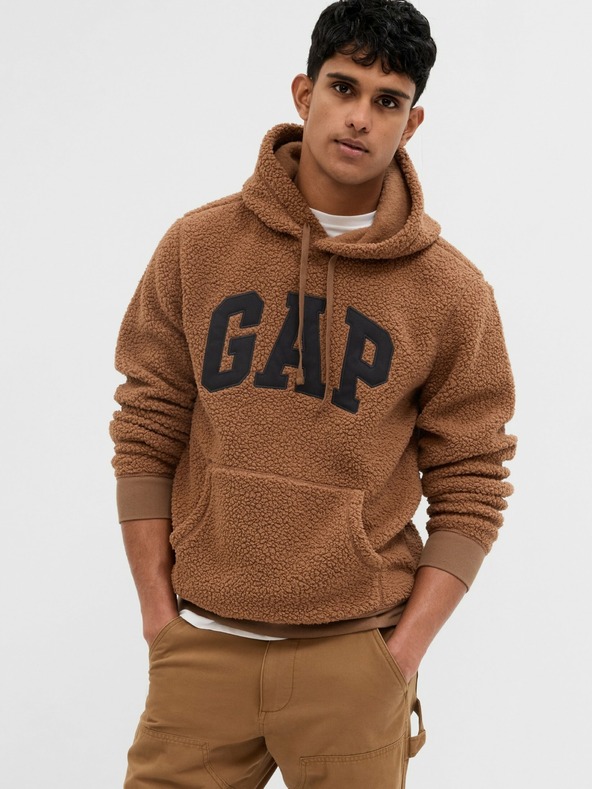 GAP Plüsch-Sweatshirt mit GAP-Logo
