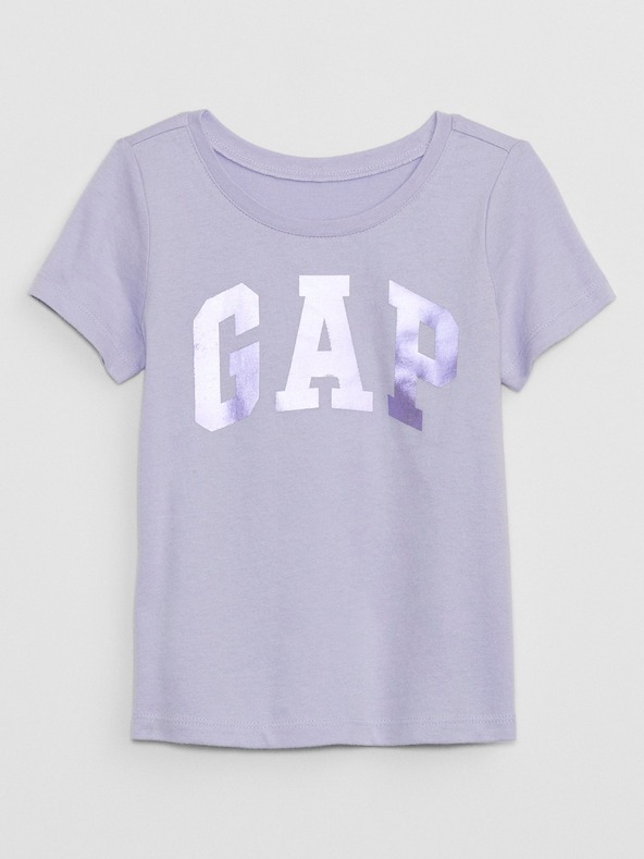 GAP Kinder T-Shirt mit metallischem Logo GAP