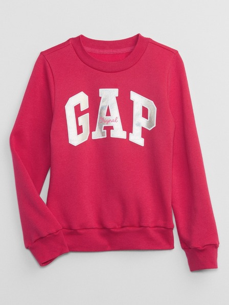 GAP Kinder-Sweatjacke mit metallic Logo GAP