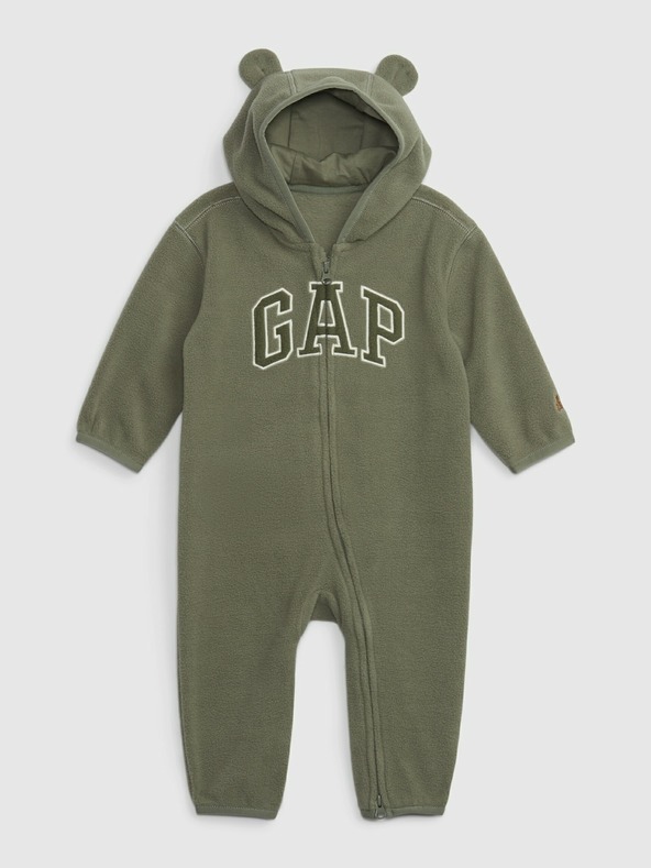 GAP Baby-Strampler Fleece mit Logo GAP